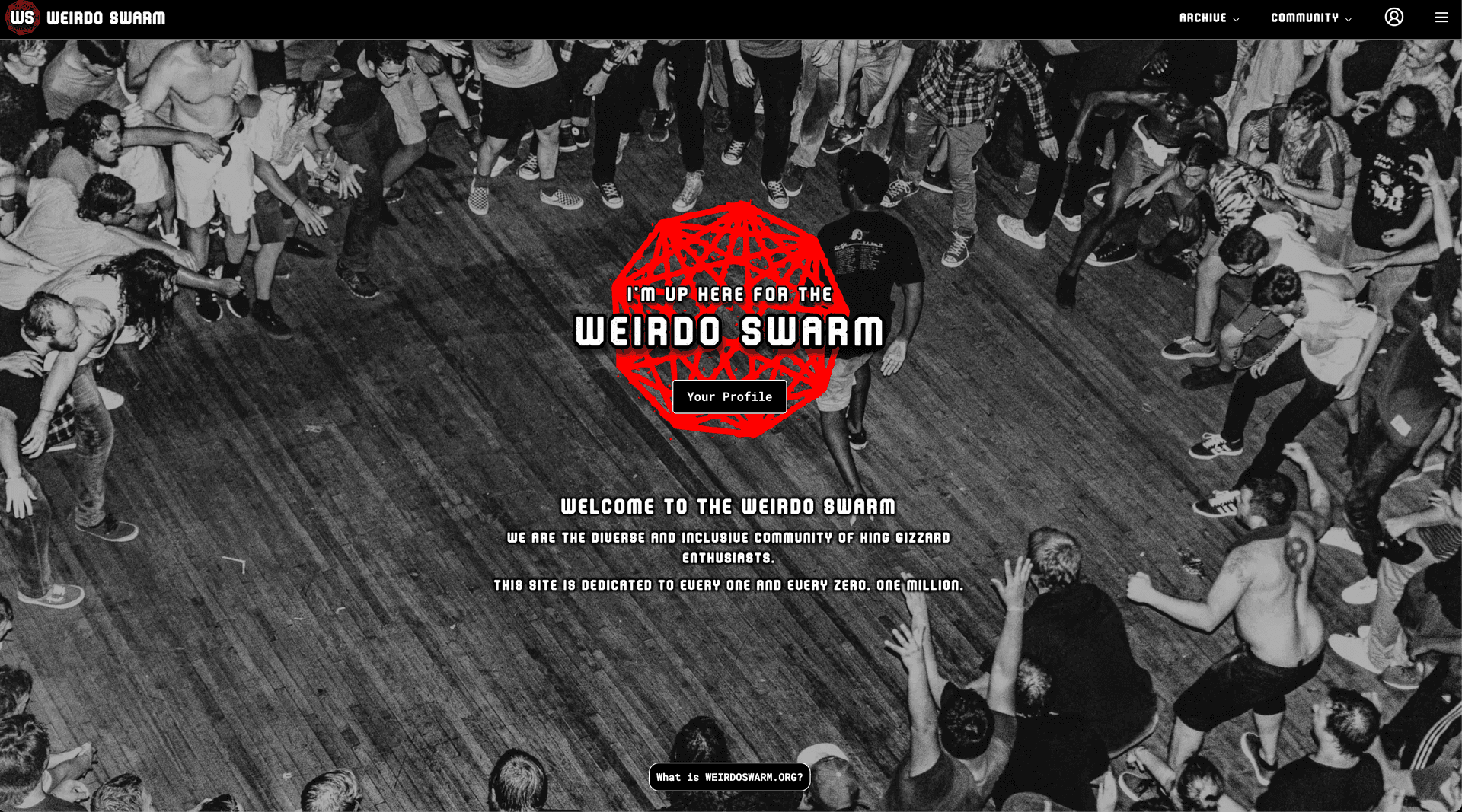 Weirdo Swarm Home Page